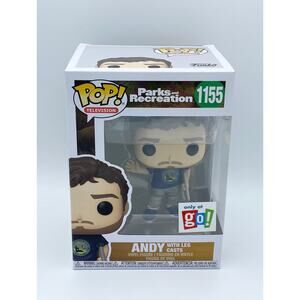 Parks and Recreation Andy with Leg Cast Go Calendar Exclusive Funko Pop